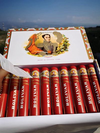 Bolivar Royal Corona Tubos 10s<br>玻利瓦尔皇家皇冠铝管<br>10支/盒