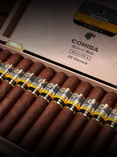 Cohiba Maduro 5 Genios 25s<br>高希霸马杜罗天才<br>25支/盒（全网最低）