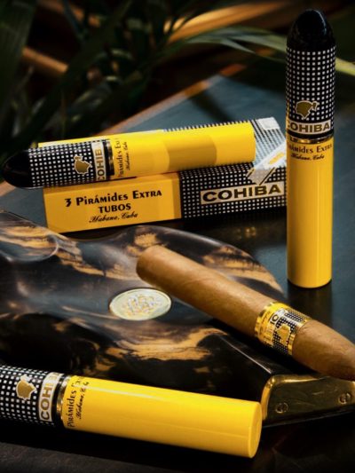 Cohiba Piramides Extra 2012 CP Tubos 3x5s<br>高希霸特级鱼雷2012纸盒铝筒<br>15支/盒（陈年珍藏）